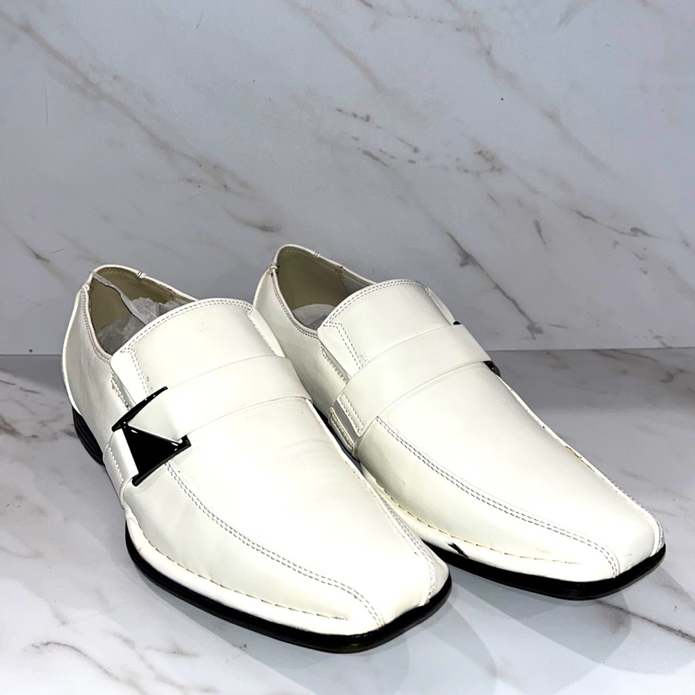 NEW Bruno Marc Giorgio Leather Lined Dress Loafers Shoes 6.5 men’s / 8 women’s
